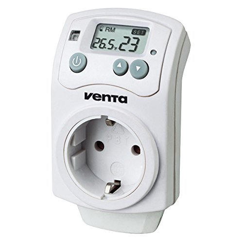 Venta Digitaler Steckdosen Hygrostat, Automatische Regulierung der Luftfeuchtigkeit, Weiß