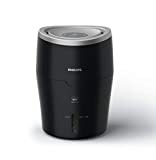 Philips Series 2000 Luftbefeuchter – für Räume bis 40 m², mit NanoCloud-Technologie, 3 Geschwindigkeitsstufen, Sleep-Modus, 2-Liter-Tank (HU4814/10)