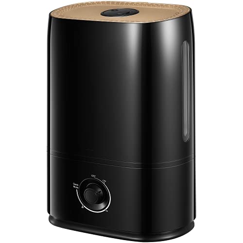 Großer Schlafzimmer-Luftbefeuchter, 5L Ultraschall-Luftbefeuchter, 40 Stunden Laufzeit, 360°-Düse, Abschaltautomatik und ultraleiser Luftbefeuchter Großer Schlafzimmer-Luftbefeuchter, 5L Ultraschall-Luftbefeuchter, 40 Stunden Laufzeit, 360°-Düse, Abschaltautomatik und ultraleiser Luftbefeuchter