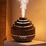 Czemo 500ml Aroma Diffuser für ätherische öle Ultraschall Luftbefeuchter Duftöl Duftlampen Aromatherapie Diffusor für Yoga Büro Schlafzimmer